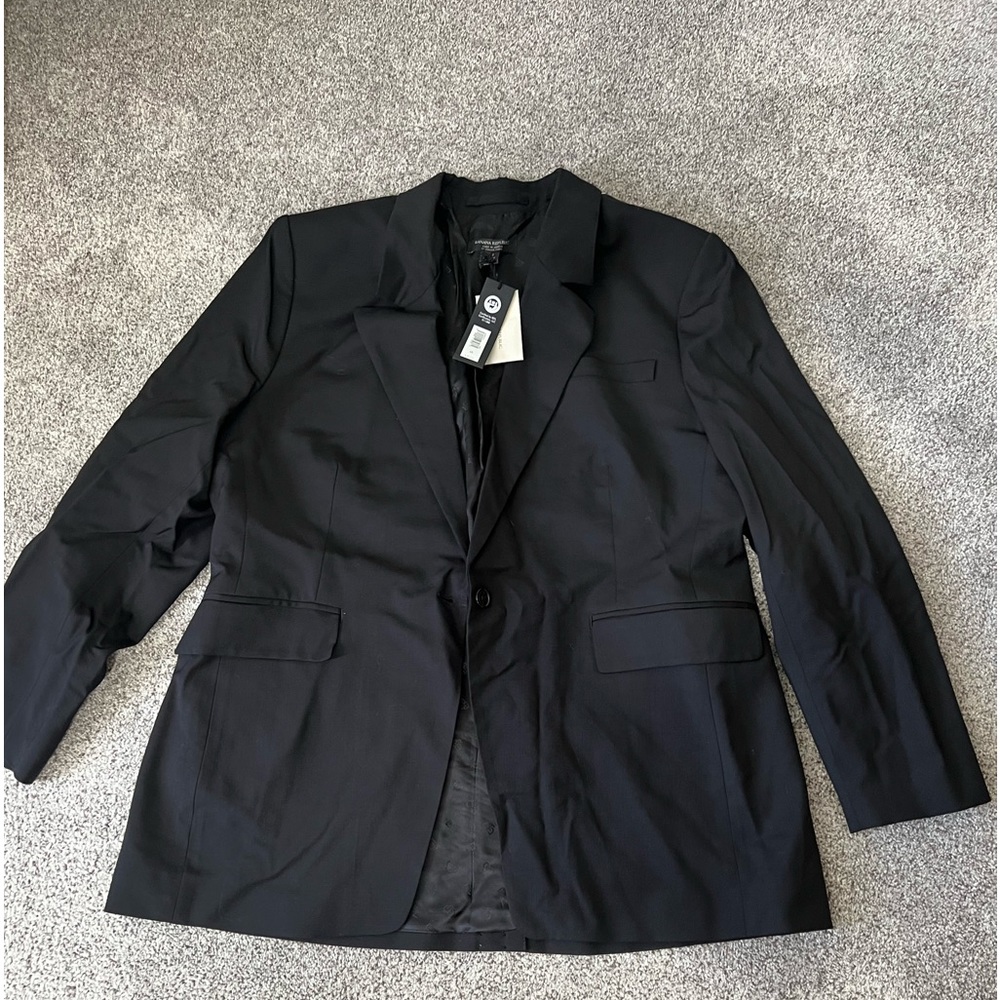 NWT Banana Republic wool, lined blazer/suit jacket